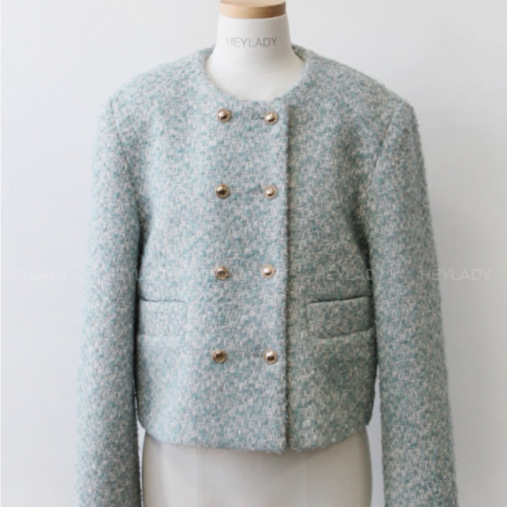 Hey Lady Korean Tweet Jacket